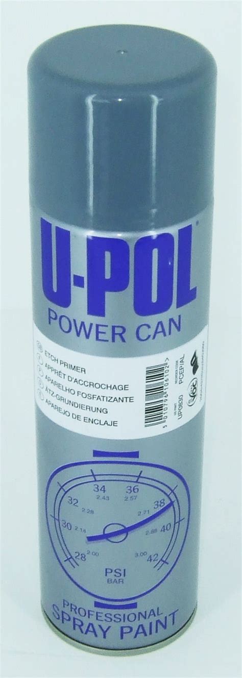 U Pol Power Can Etch Primer Aerosol Ml Qpaints Car Paint