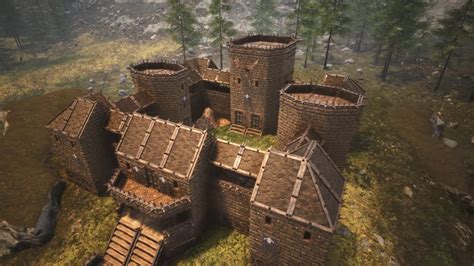 How To Build A Beginner Base T3 Version Medieval Fortress Timelapse