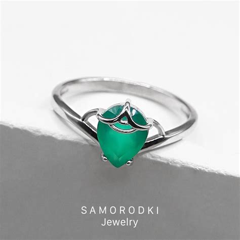 SamoroDki Jewelry Кольцо серебряное с камнем агат - купить с доставкой ...