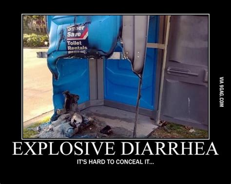 The dangers of explosive diarrhea - 9GAG