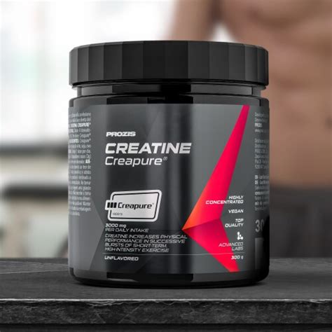 Creatina Creapure® 300 G Desarrollo Muscular Prozis