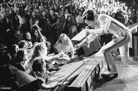 Donny Osmond from American pop group The Osmonds performs live on...