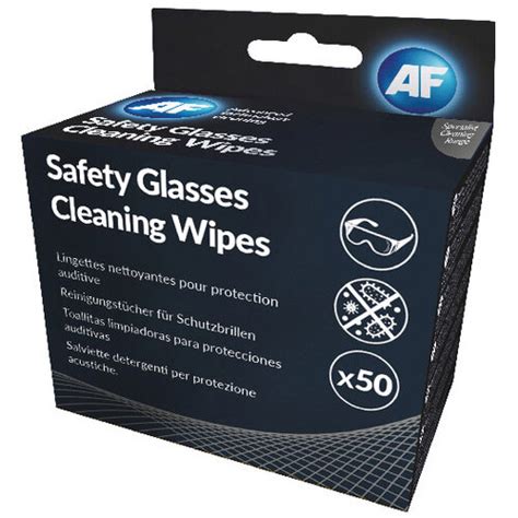 AF Safety Glasses Cleaning Wipes SGCS050 - Hunt Office Ireland