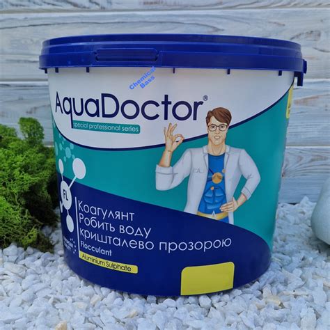 Коагулянт (флокулянт) против мутности в воде бассейна AquaDoctor FL 1 ...