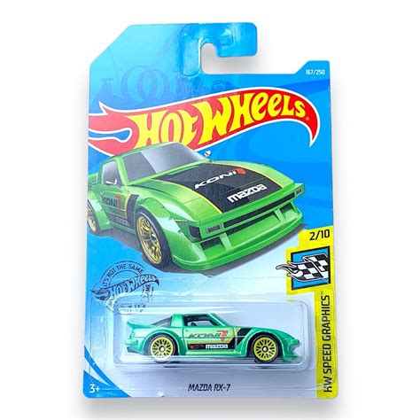 NOVINKA HOT WHEELS Mazda RX 7 Dlouhá karta Aukro