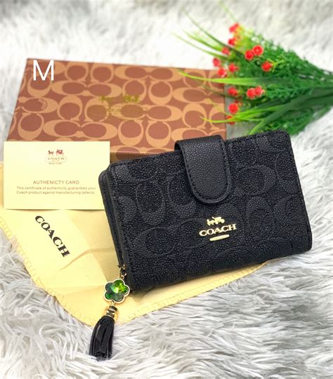 Hot กระเปาสตางคซปรอบใบกลาง สวยหร กระเปา โคช กระเปา สวยๆ ราคาถก MixASale