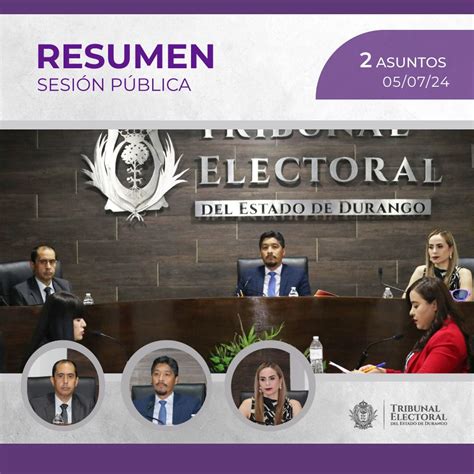 Tribunal Electoral Del Estado De Durango