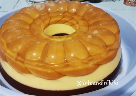 Resep Puding Marie Regal 3 Lapis Oleh Kiki Rizqi Andini Cookpad