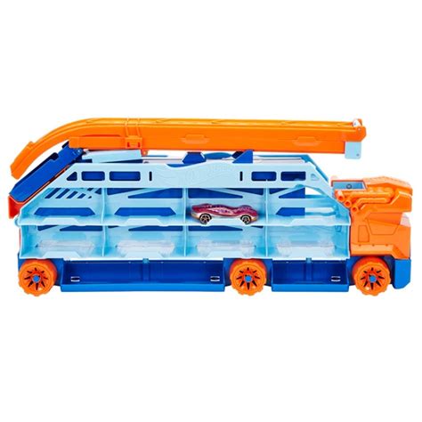 Đồ Chơi Mô Hinh Trạm Vận Chuyển Trên Cao Hot Wheels City Speed Drop