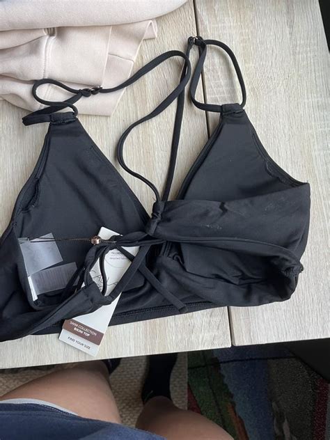 Calia Women S Double Strap Triangle Bikini Low Support Swim Top Publiclands