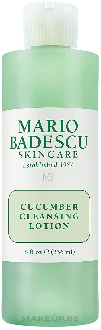 Lotion nettoyante à l extrait de concombre pour visage Mario Badescu