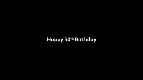 Damon 50th Birthday Youtube