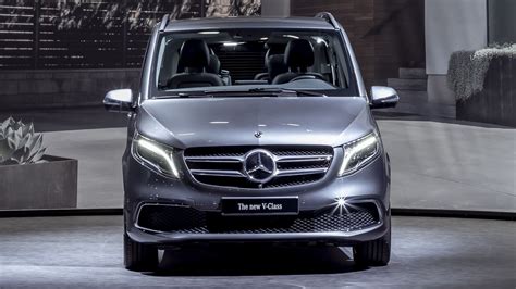 2019 Mercedes Benz V Class Hints At Updates For Metris Van Eqv Electric Version Coming