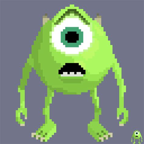 Mike Wazowski Rpixelart