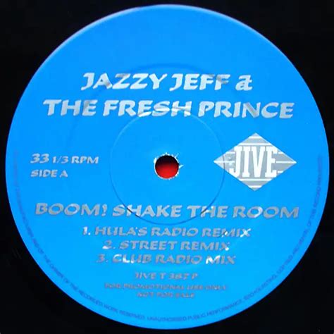 Jazzy Jeff & Fresh Prince Boom shake the room (Vinyl Records, LP, CD ...