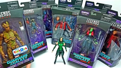 Guardians Of The Galaxy Vol 2 Complete Set Marvel Legends Build A