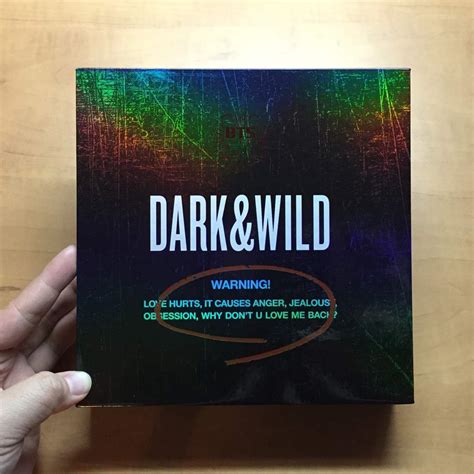 Unboxing Bts Dark Wild St Full Length Album K Pop Amino