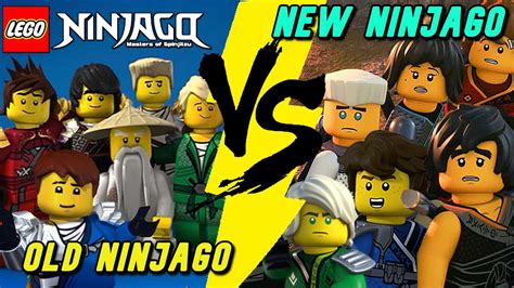 Ninjago Old Vs New Designs Youtube