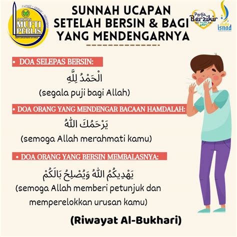 Sunnah Ucapan Setelah Bersin And Bagi Yang Mendengarnya