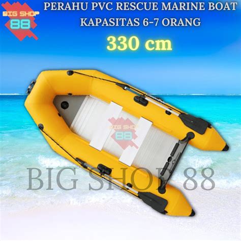 Jual PERAHU KARET RIB MANCING HEAVY DUTY PVC RUBBER RESCUE INFLATABLE