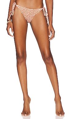 Eberjey Coco Bikini Bottom In Peacoat Brick REVOLVE