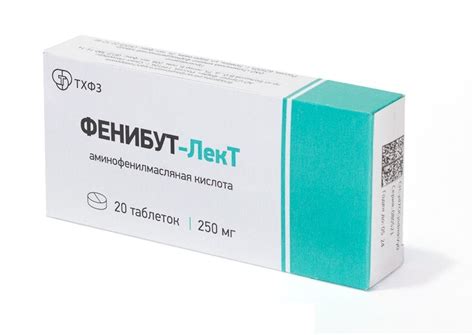 Фенибут-ЛекТ таблетки 250мг №20 Тюмен.ХФЗ купить в Москве по цене от ...