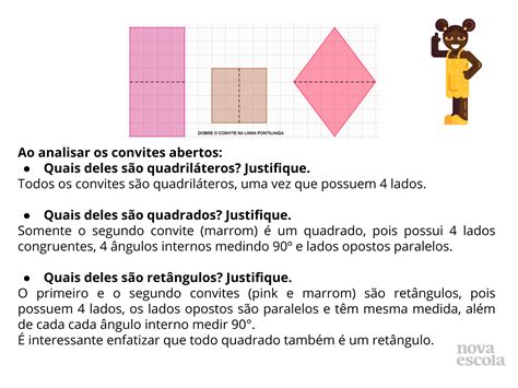 Identificando Ret Ngulos Losangos E Quadrados Paralelismo De Lados