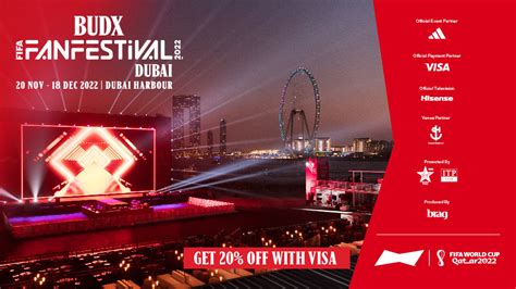 Budx Fifa Fan Festival Dubai Football Fever At Dubai Harbour S