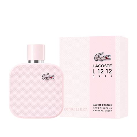 Lacoste L.12.12 ROSE EDP 100ml - thefragrancecounter.co.uk