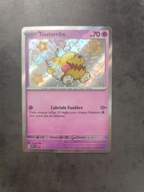 CARTE POKÉMON PROMO shiny Toutombe SVP070 EV04 5 Destinées de Paldea