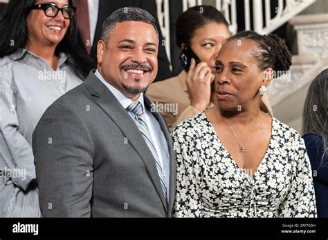 Police Commissioner Edward Caban And Deputy Mayor Anne Williams Isom