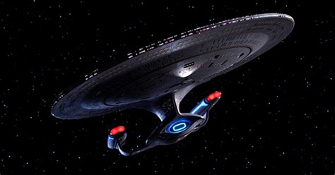 USS Enterprise-D Real-Time Star Trek Series: Beauty Among the Stars