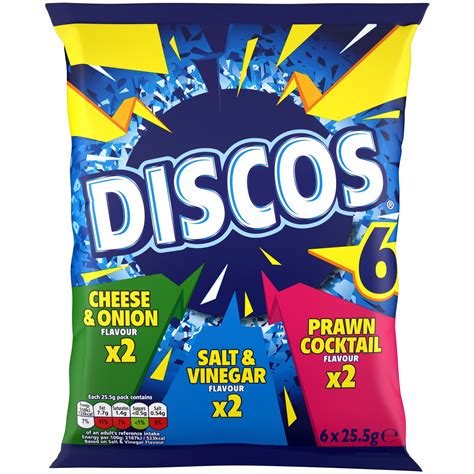 Discos 6pk Variety Food And Drink Crisps Bandm Stores