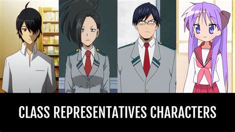 Class Representatives Characters Anime Planet