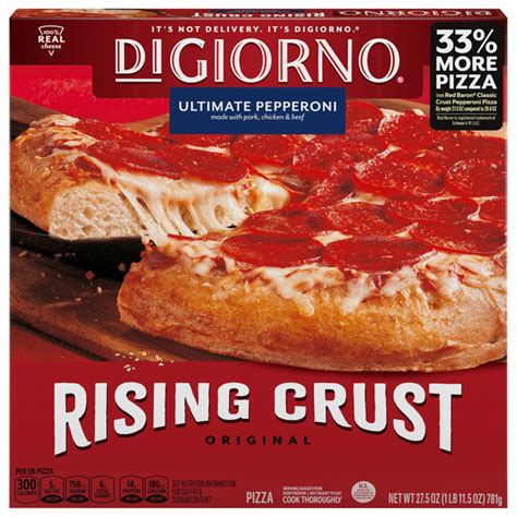 Save On Digiorno Original Rising Crust Ultimate Pepperoni Pizza Frozen Order Online Delivery Giant