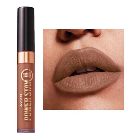 Batom Líquido Matte Avon Power Stay 16h Nude Cobre Shopee Brasil
