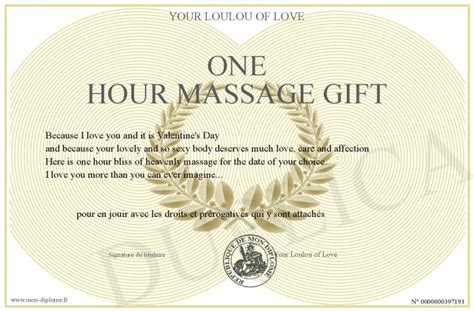 One Hour Massage T