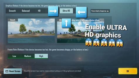 How To Enable Ultra HD Graphics In Pubg Mobile YouTube