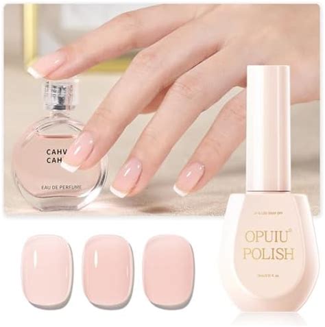 Amazon Opuiu Nude Peach Gel Nail Polish Ml Pink Jelly Gel Polish Translucent Color Soak