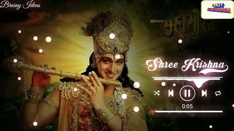 Krishna Theme Song Mahabharat Flute Music Youtube