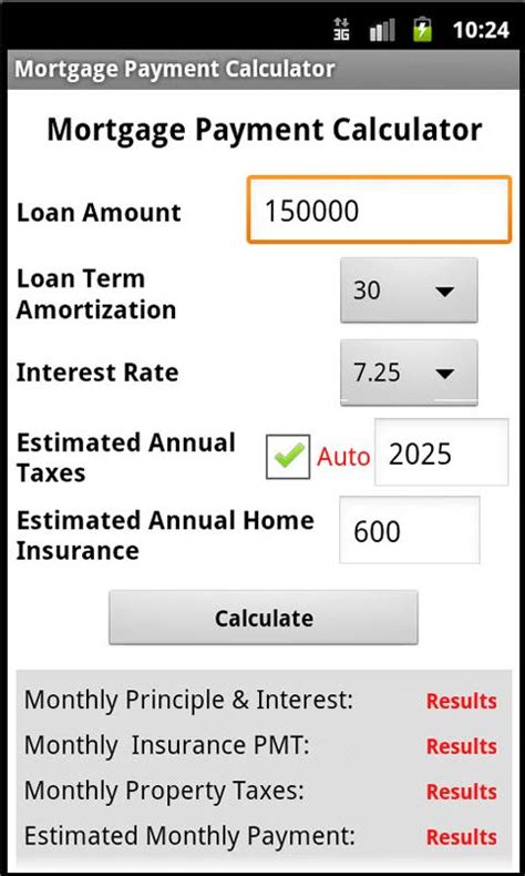 Simple Mortgage Calculator Android Apps On Google Play