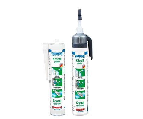WEICON Flex 310 M Crystal MS-Polymer - прозрачный клей