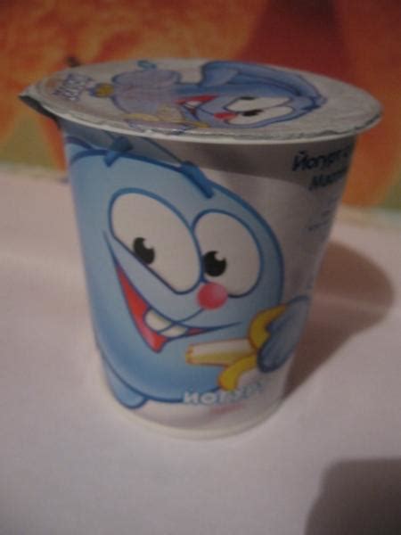 Йогурт Смешарики с бананом | отзывы