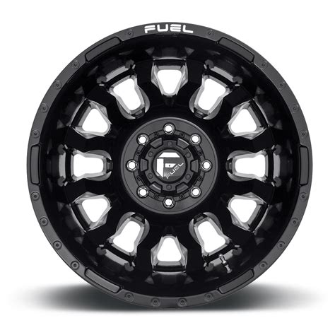 Fuel Indonesia Velg Fuel Blitz Dually Rear D Gloss Black Milled