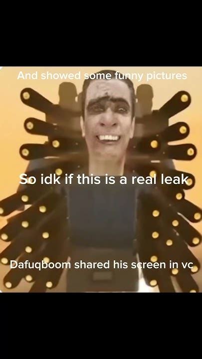 Skibidi Toilet 63 Leak Shorts Dafuqboom Youtube