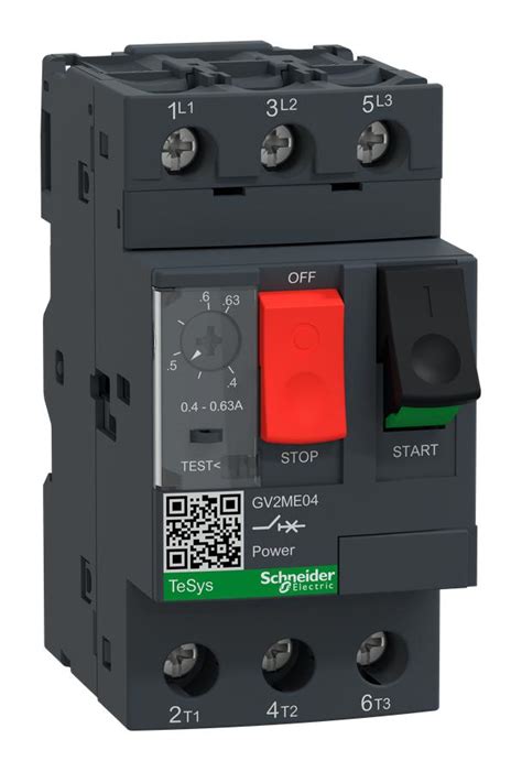 GV2ME04 Schneider Electric Thermal Magnetic Circuit Breaker GV2M