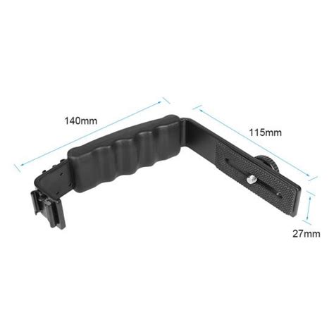 Wholesae HDRiG L Shaped Flash Bracket With Hot Shoe Mounts For Camera Stabilizer HDRiG L