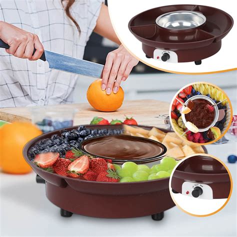 New Release JGF844 Chocolate Melting Machine Chocolate Cheese Hot Pot Hot Chocolate Cheese Hot