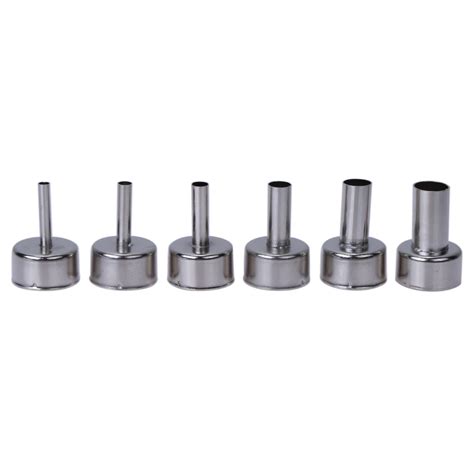 3 5 6 8 10 12 Mm Steel Nozzle Soldering Station Hot Air Stations Gun Welding Nozzles Soldering