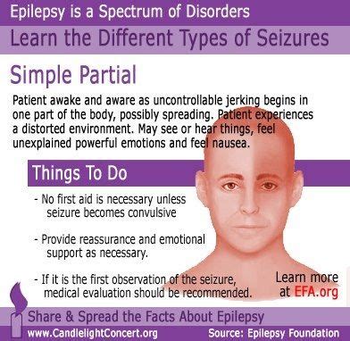 Simple partial seizures Nursing Tips, Nursing Notes, Nursing School ...